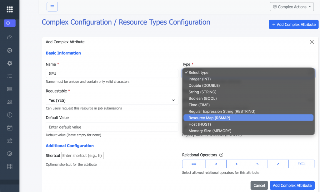 complex configuration